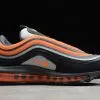 2019 Nike Air Max 97 Wolf Grey Total Orange Black 921522 013