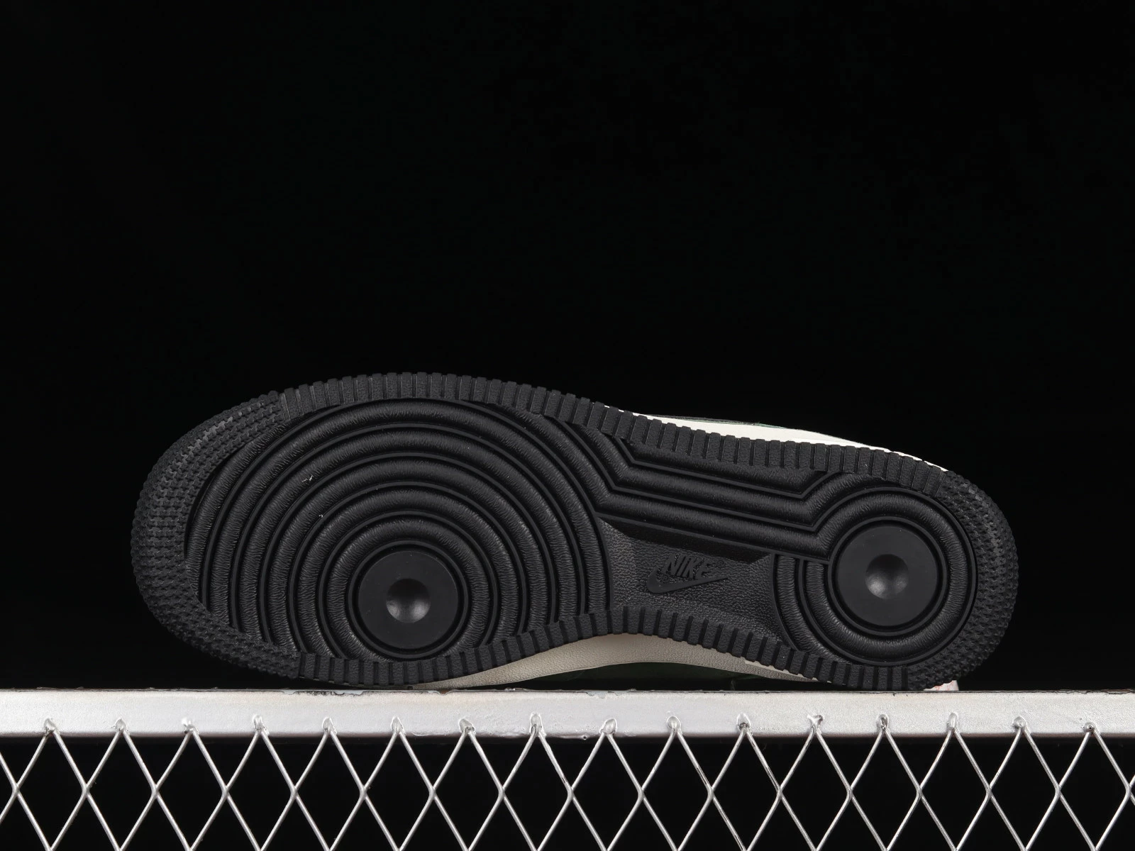 Akira X Nike Air Force 1 07 Low Suede Dark Green Black DB2575-002 - Image 4