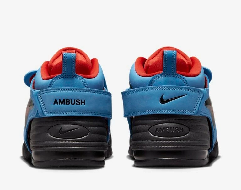 Nike Air Adjust Force Ambush University Blue Habanero Red Black DM8465-400 - Image 4