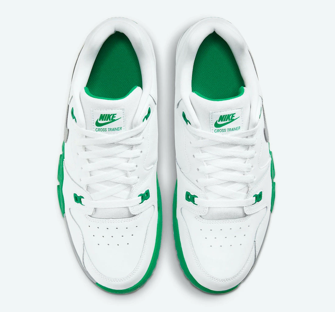 Nike Air Cross Trainer Low Lucky Green Grey White CQ9182-104 - Image 3