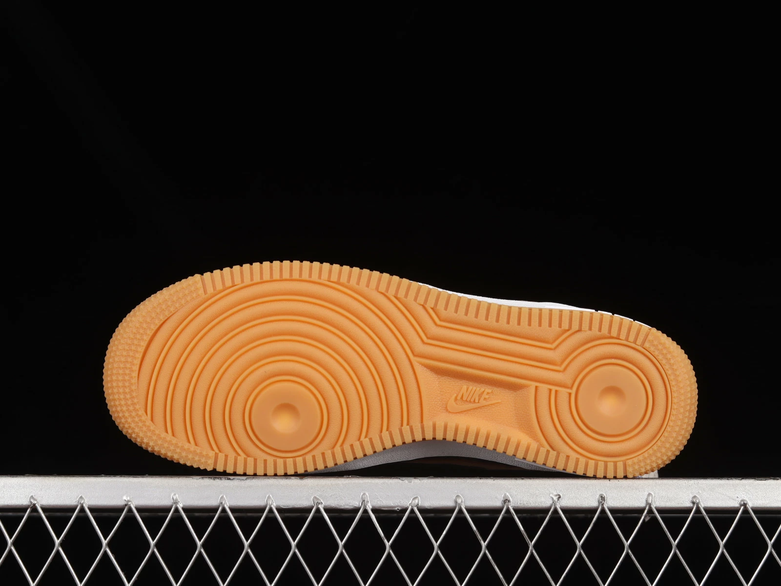 Nike Air Force 1 07 Low Denim Blue Brown White Gold DD1259-400 - Image 4