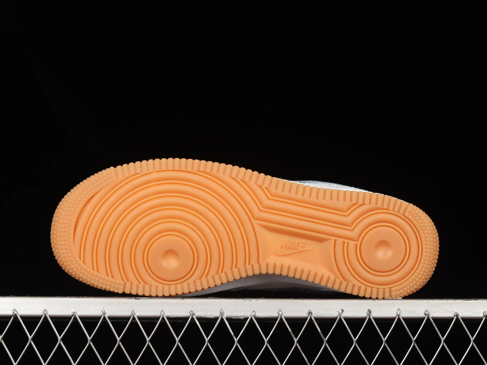 Nike Air Force 1 07 Low Denim Blue White Brown CY3228-101 - Image 4