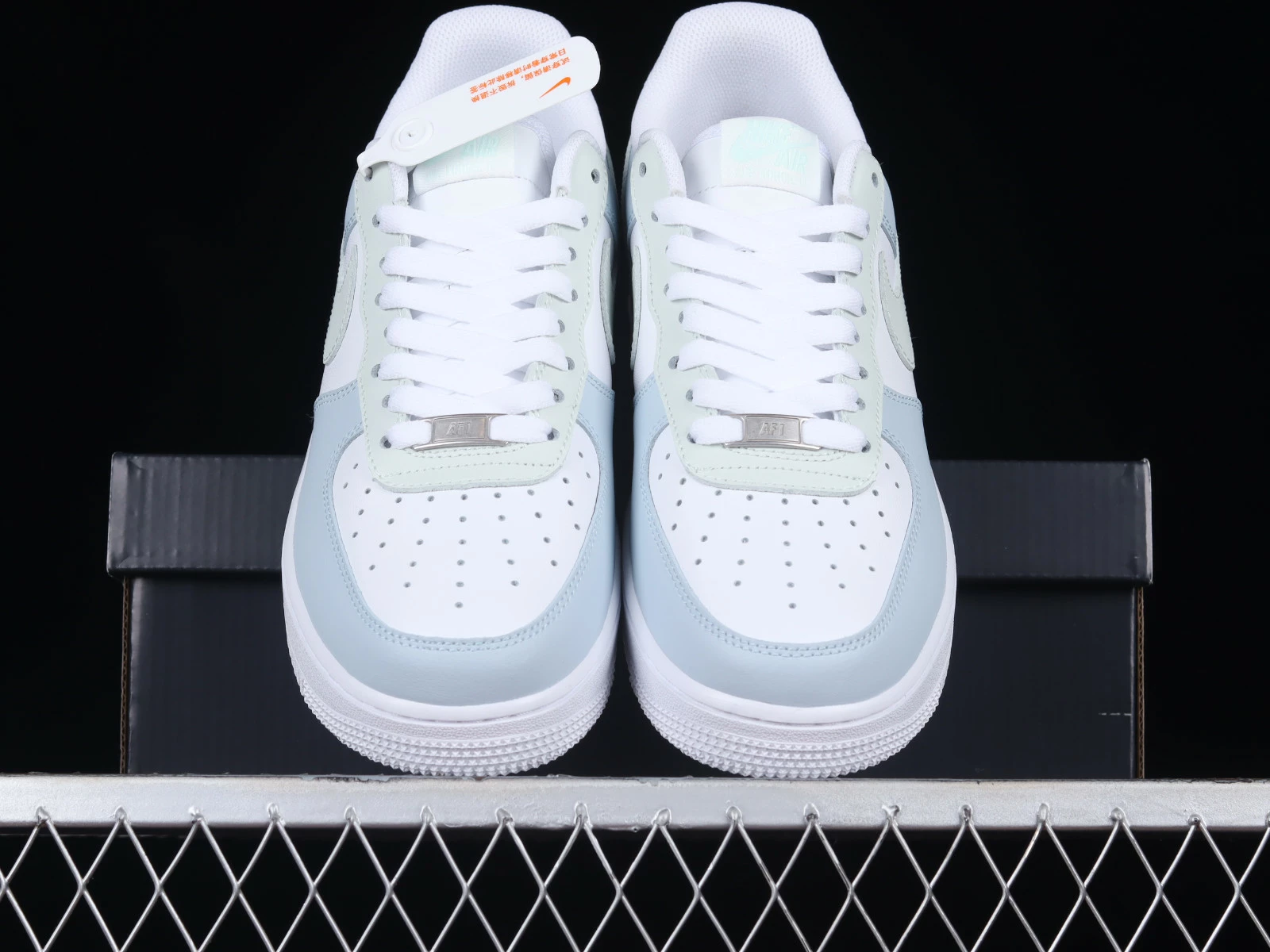 Nike Air Force 1 07 Low Glazed Grass White LJ8822-222 - Image 2