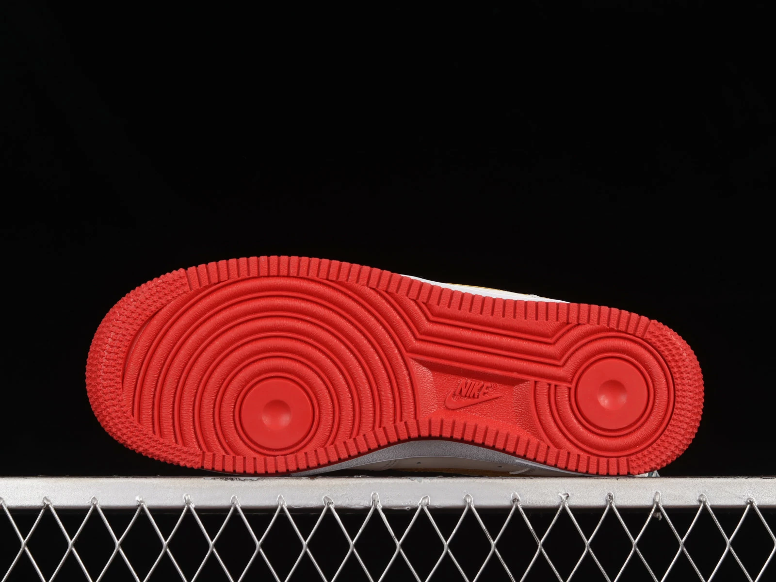 Nike Air Force 1 07 Low Green Gold White Red HX123-002 - Image 4