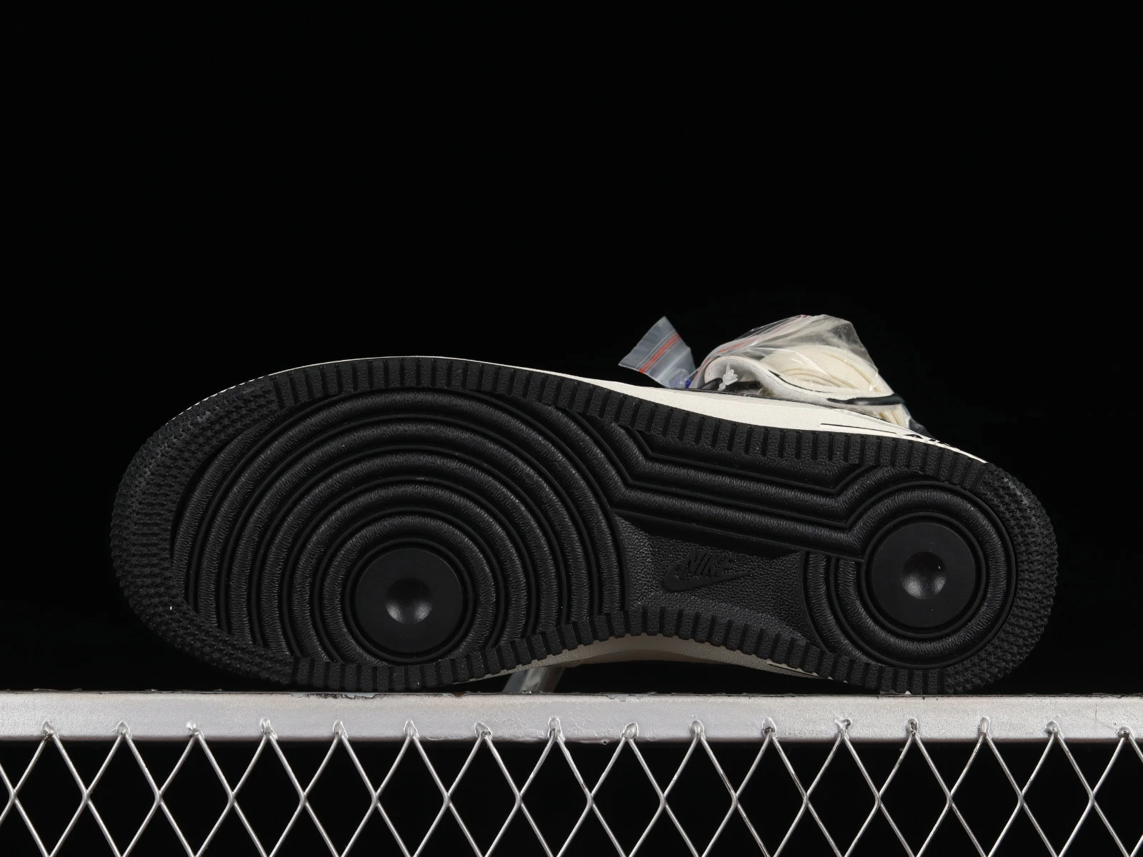 Nike Air Force 1 07 Mid Beige Grey Black PA0920-308 - Image 4