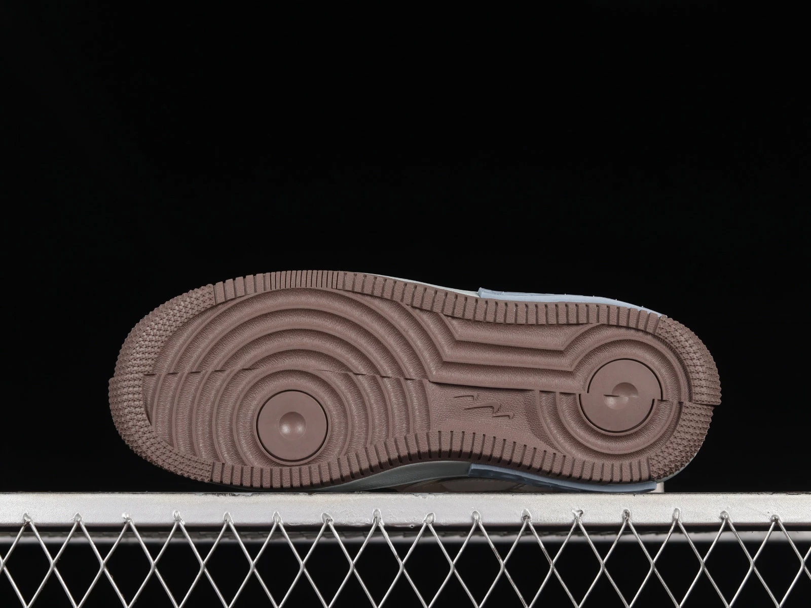 Nike Air Force 1 Fontanka Brown Navy Light Grey CW6688-606 - Image 4