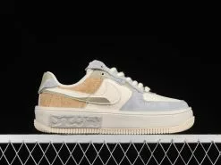 Nike Air Force 1 Fontanka Off White Grey Green CW6688-802