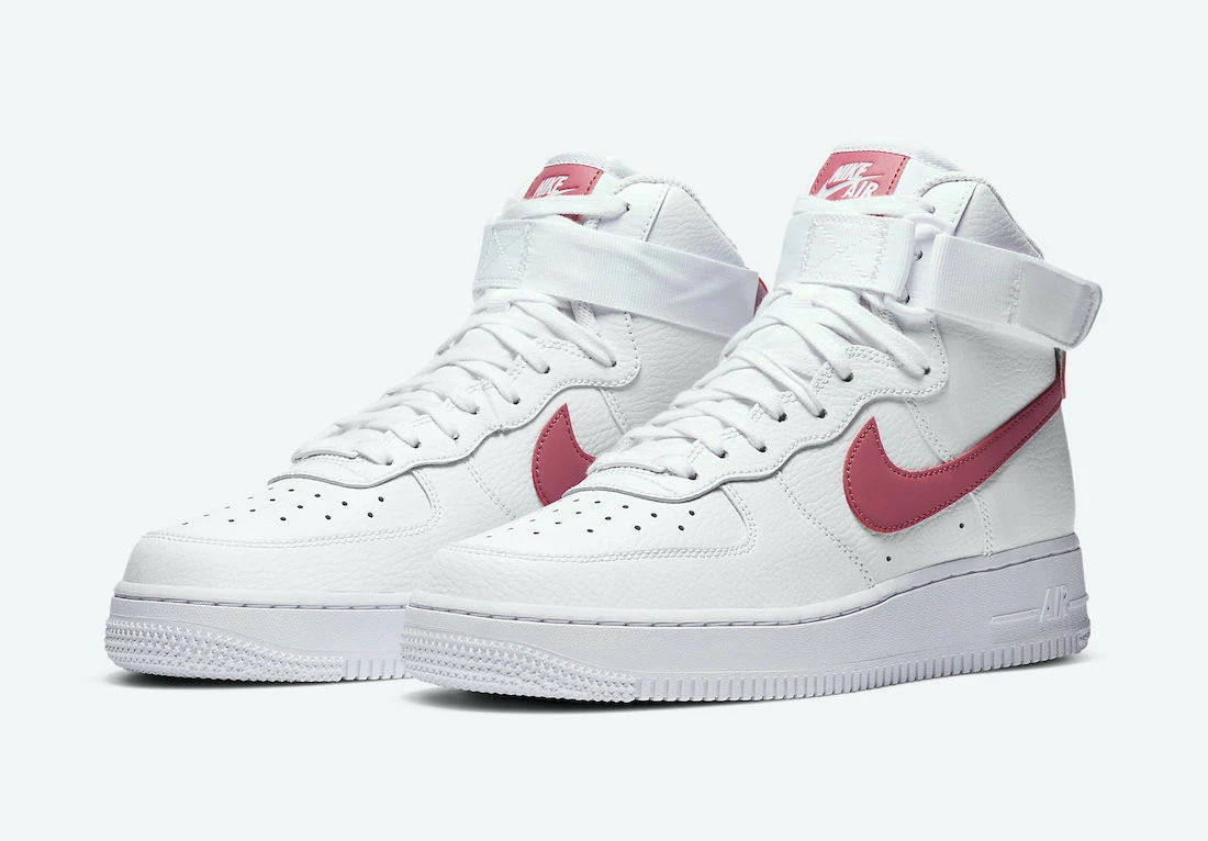 Nike Air Force 1 High Desert Berry Summit White Shoes 334031-116