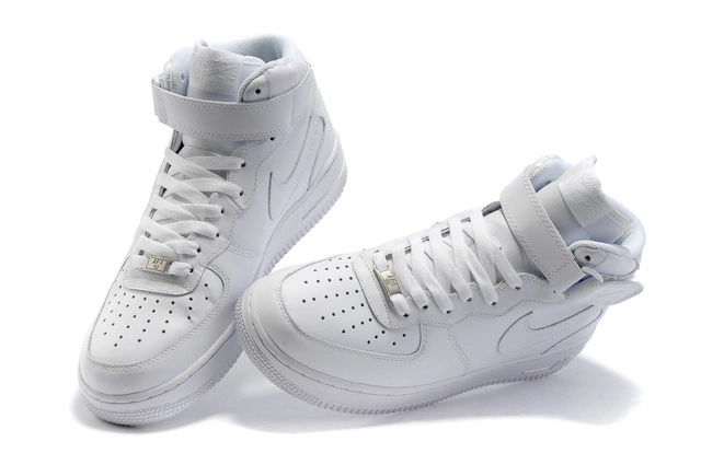 Nike Air Force 1 High White Unisex Casual Shoes 315121-115 - Image 4
