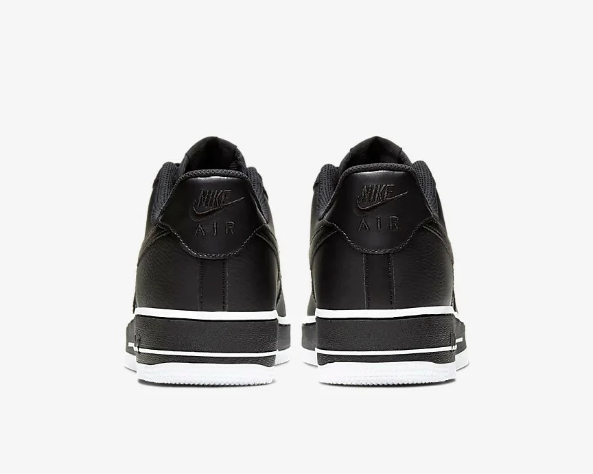 Nike Air Force 1 Low Bold Air Black White Running Shoes CJ1393-001 - Image 4