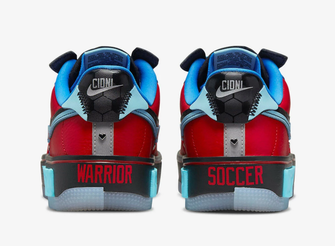 Nike Air Force 1 Low Fontanka Doernbecher Cidni Black Blue Red DR6259-600 - Image 4