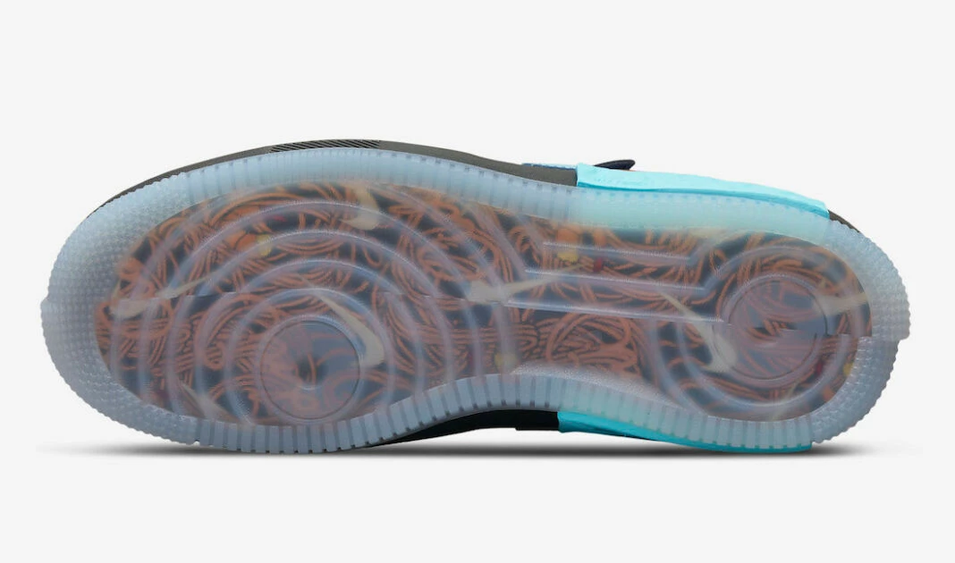 Nike Air Force 1 Low Fontanka Doernbecher Cidni Black Blue Red DR6259-600 - Image 5