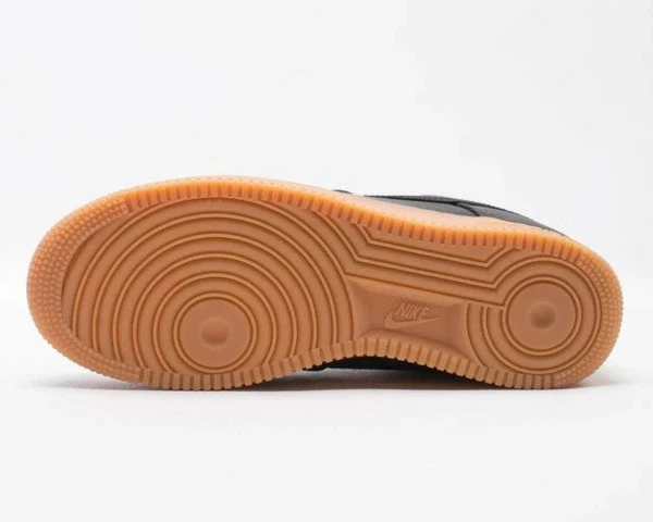 Nike Air Force 1 Low Premium Black Gum Med Brown AQ0117-002 - Image 3