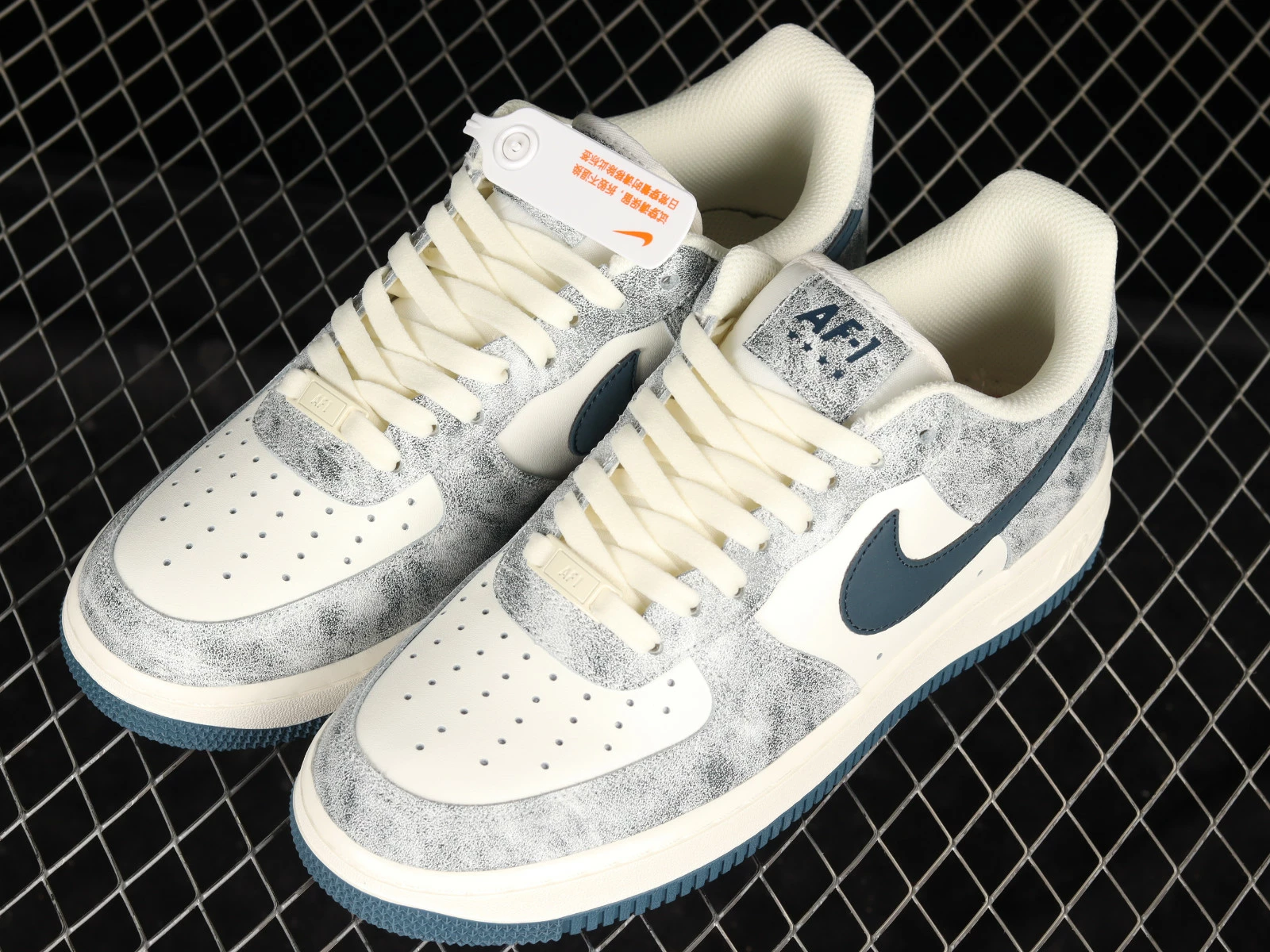 Nike Air Force 1 Low Sail White Grey Lake Blue BX5815-535 - Image 5