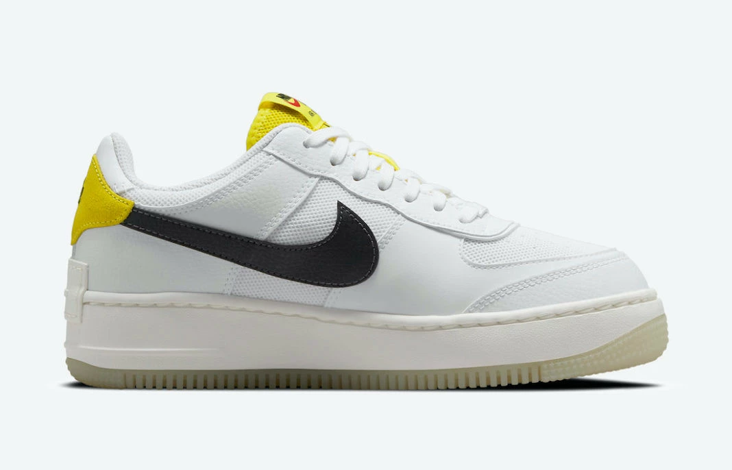 Nike Air Force 1 Low Shadow Go The Extra Smile Yellow Strike DO5872-100 - Image 2