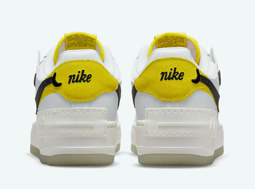 Nike Air Force 1 Low Shadow Go The Extra Smile Yellow Strike DO5872-100 - Image 4