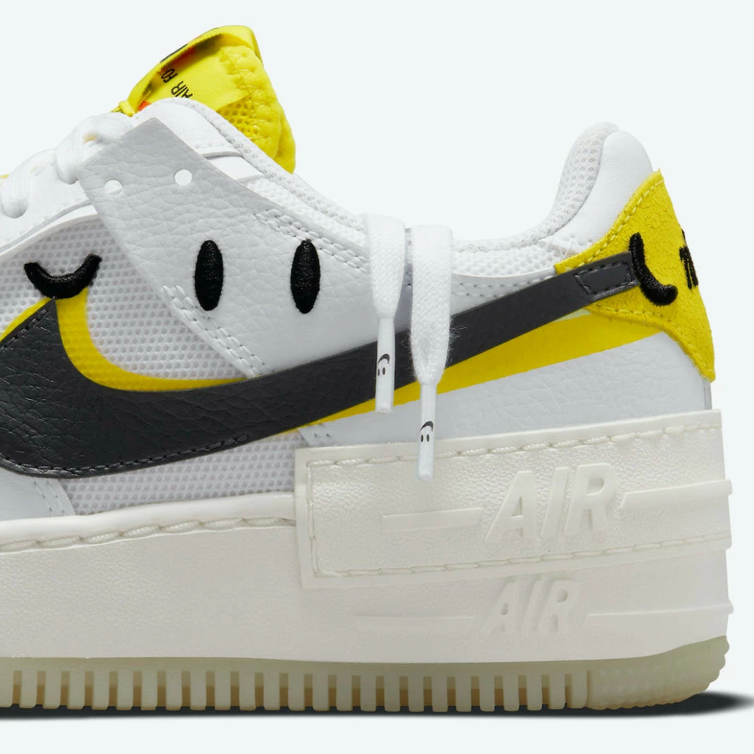 Nike Air Force 1 Low Shadow Go The Extra Smile Yellow Strike DO5872-100 - Image 6