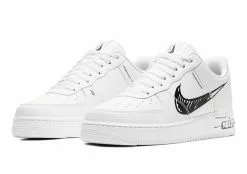 Nike Air Force 1 Low Sketch White Royal Black CW7581-002
