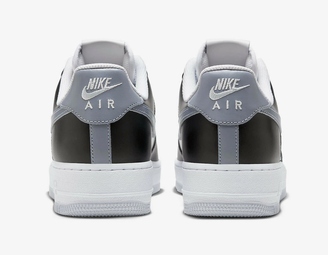 Nike Air Force 1 Low White Black Grey FD9065-100 - Image 4