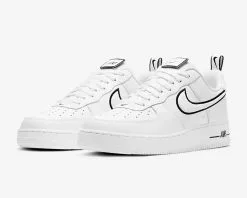 Nike Air Force 1 Low White Black Running Shoes DH2472-100