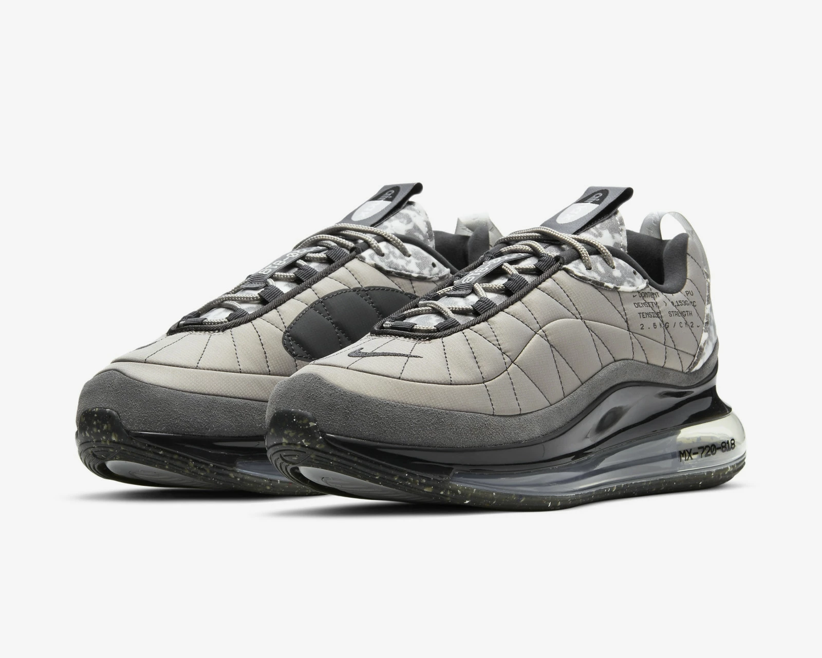 Nike Air Max 720-818 Enigma Stone Black Off Noir Lron Grey CT1667-001