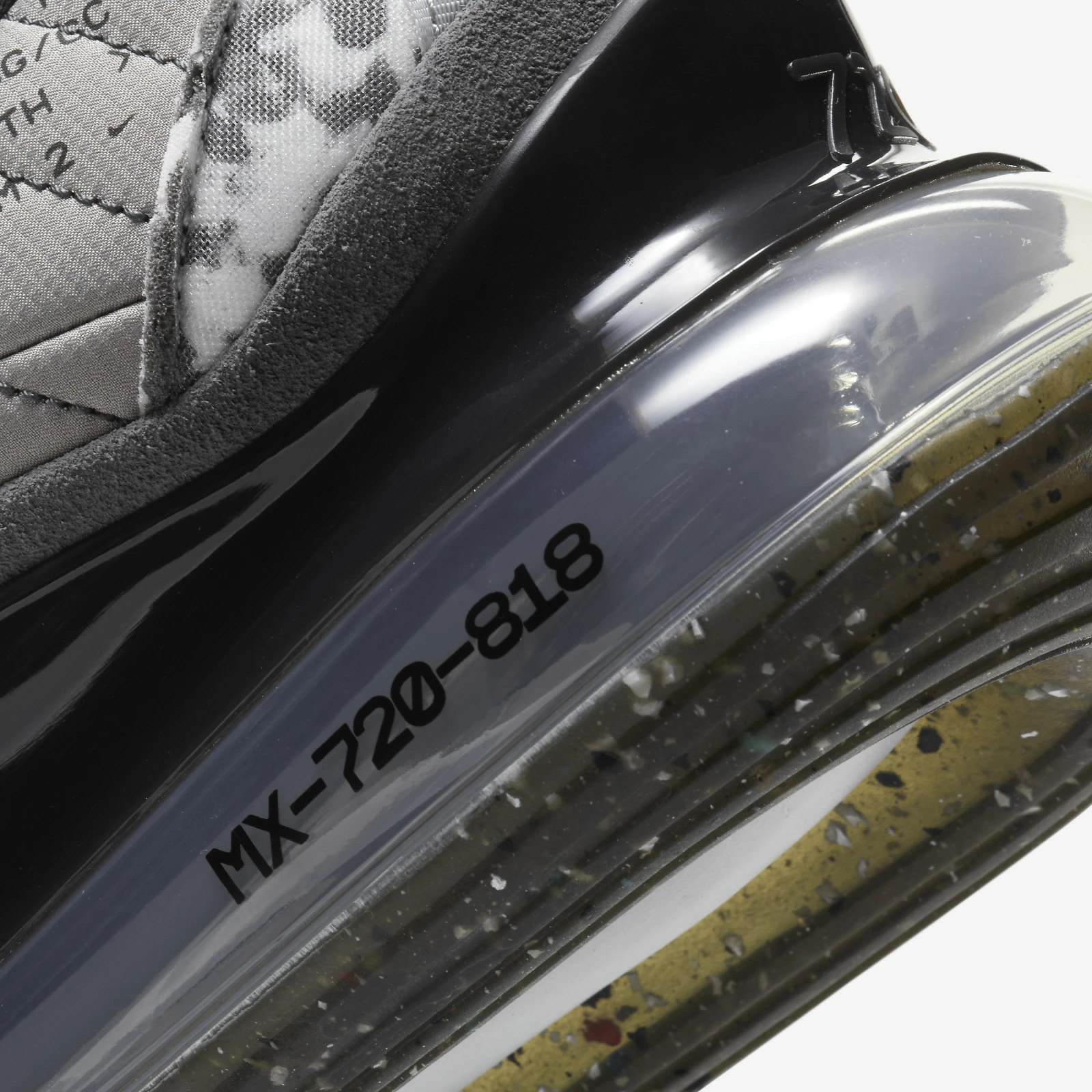 Nike Air Max 720-818 Enigma Stone Black Off Noir Lron Grey CT1667-001 - Image 6