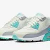 Nike Air Max 90 Platinum Electric Green Womens 325213-140