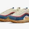 Nike Air Max 97 Coconut Milk Fossil Denim Red Green Noise DV1486-162