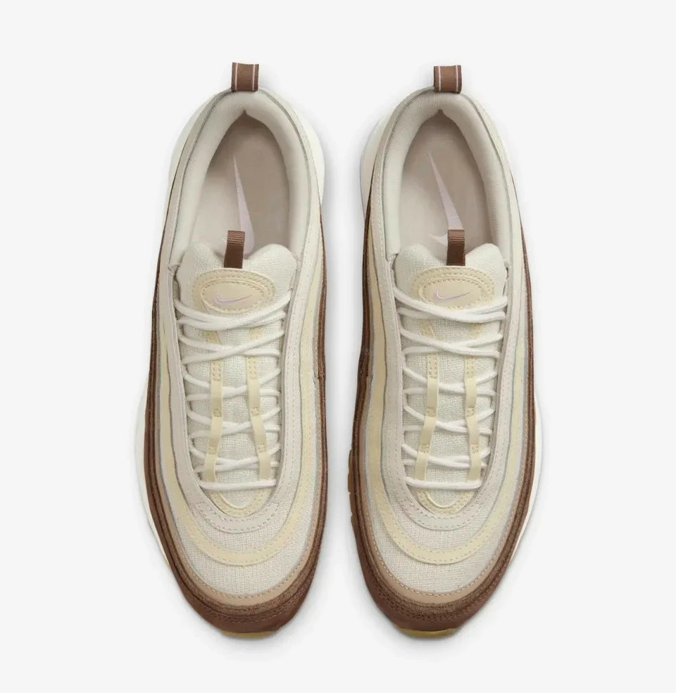 Nike Air Max 97 Muslin Pink Foam Medium Brown DQ8996-200 - Image 3
