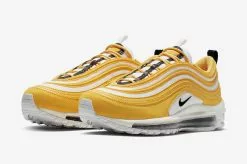 Nike Air Max 97 Womens White Yellow Black 921733-703