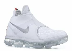 Nike Air VaporMax Chukka Slip Pure Platinum Silver White AO9326-001