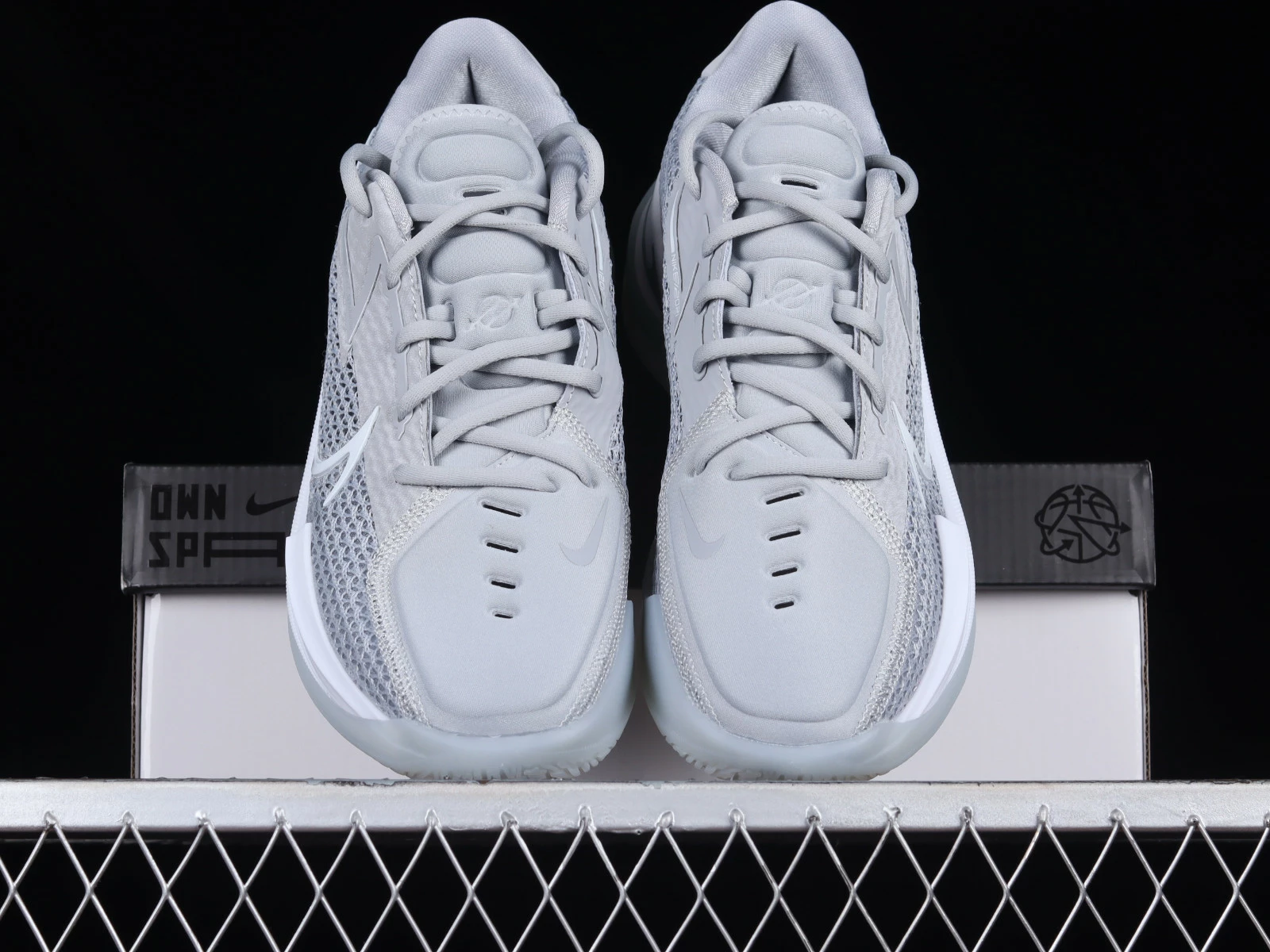 Nike Air Zoom GT Cut TB Wolf Grey Black DM5039-003 - Image 2