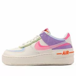 Nike Womens Air Force 1 Shadow Pale Ivory Pink CU3012-164