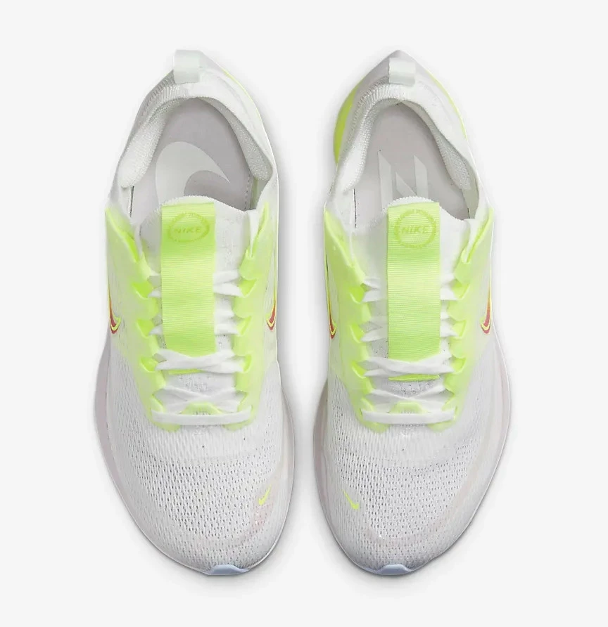 Nike Zoom Fly 4 Premium White Barely Green Volt Platinum Tint DN2658-101 - Image 3