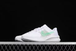 Wmns Nike Downshifter 11 White Green Purple Shoes CW3413-101