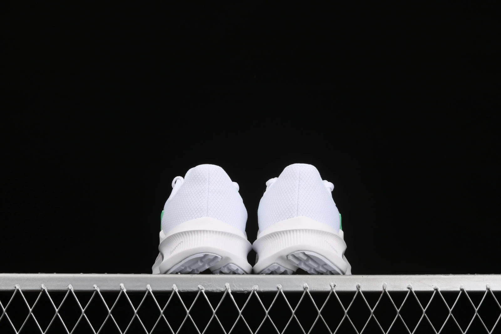 Wmns Nike Downshifter 11 White Green Purple Shoes CW3413-101 - Image 4